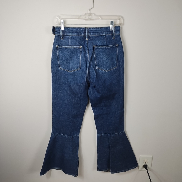 Frame Delavan Flounce Denim Jeans Size 28 - Picture 2 of 8